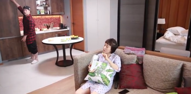 别的女明星谈恋爱都那么唯美，吴昕永远都在吃