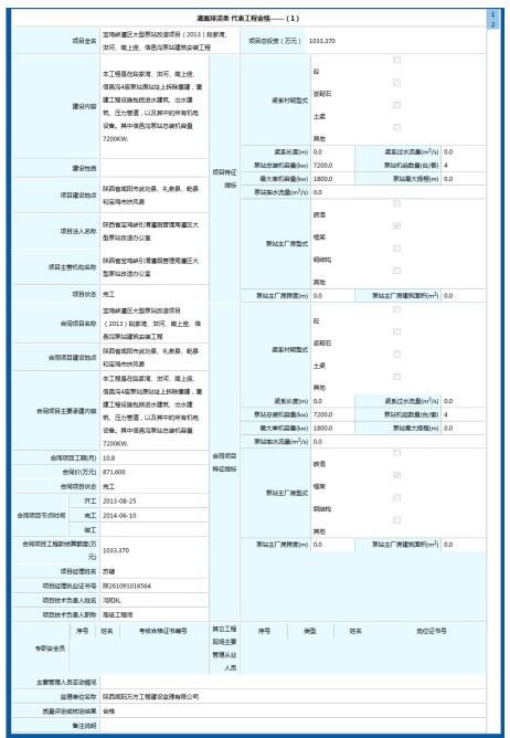 宝鸡峡灌区大型泵站改造项目(2013)段家湾、泔河、南上座、信邑沟泵站建筑安装工程顺利竣工验收