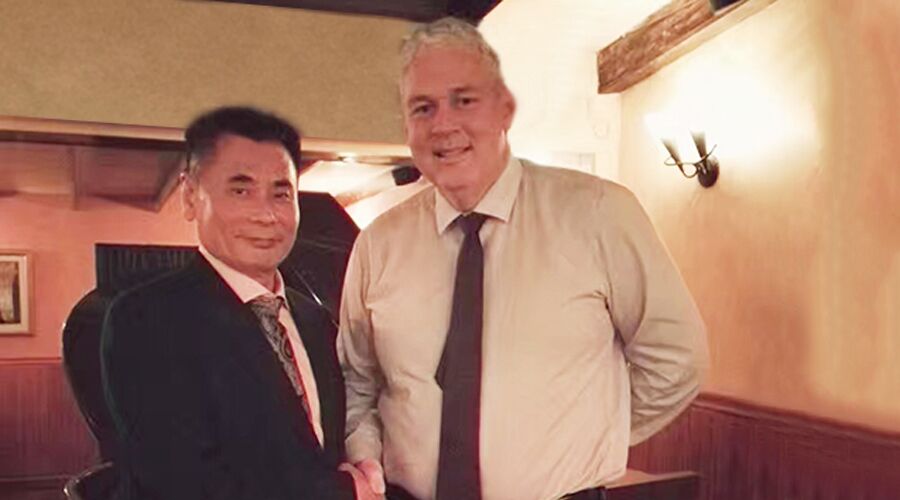意外的惊喜：圣卢西亚总理为世贸通移民董事长庆生