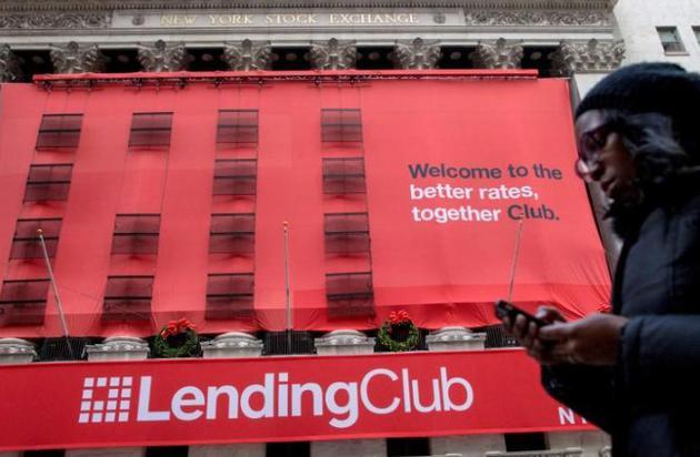 美国网贷平台Lending Club业绩展望强 股价大涨4.8%
