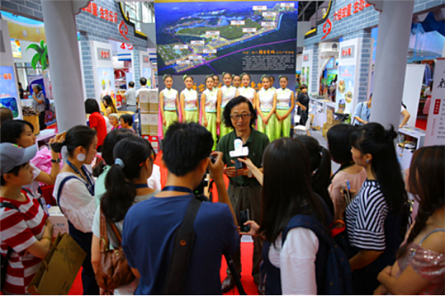 《禅宗圣域·六祖惠能》大型实景音画大典信息发布会在广东旅博会顺利召开