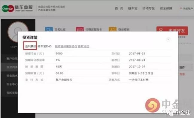 “国资系”又传雷声 “国二代”平台链车金服深陷“逾期门”