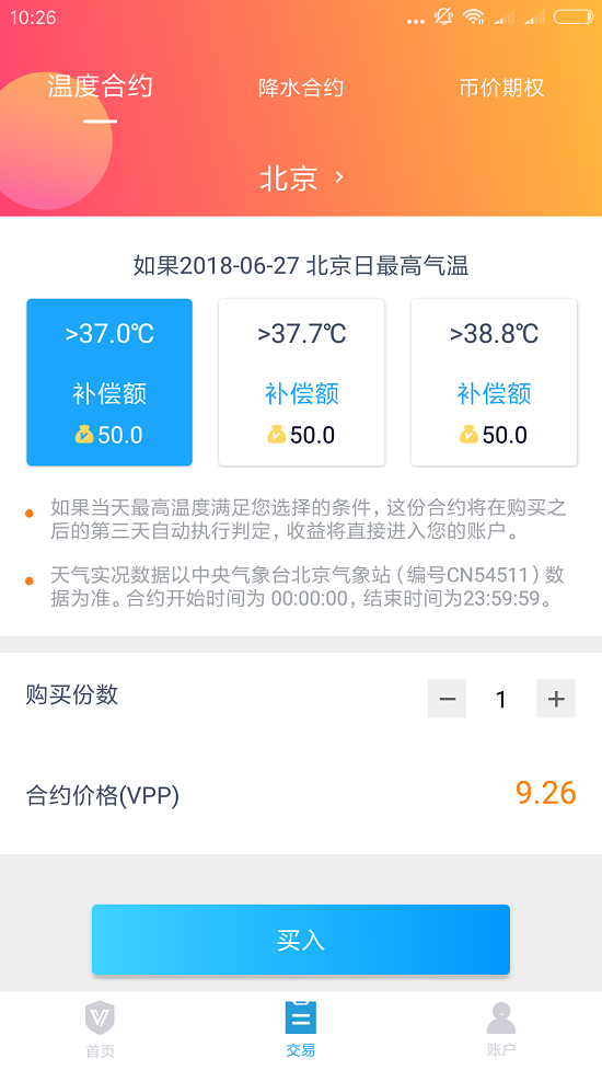 ValPromise与天气宝达成战略合作，推出平台内首个成熟应用