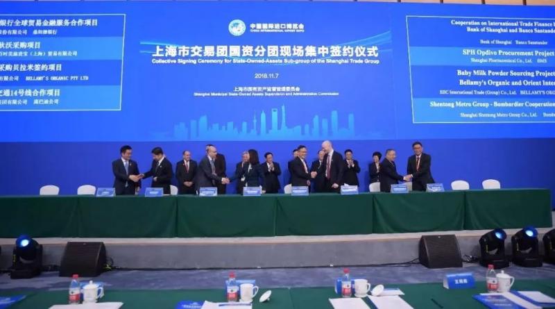 助力进博会 搭建境内外金融服务桥梁 上海银行与桑坦德银行签订《全球贸易金融服务合作备忘录》