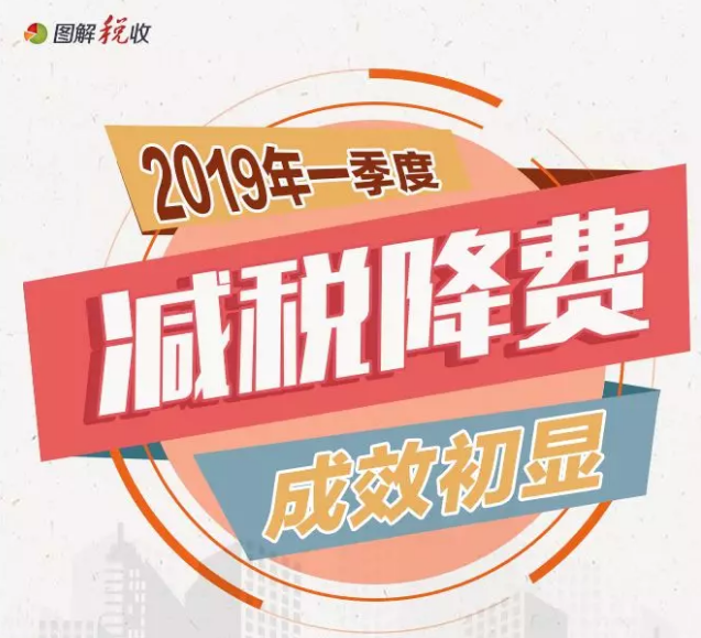 2019年一季度减税降费情况公布！一图了解有哪些亮点