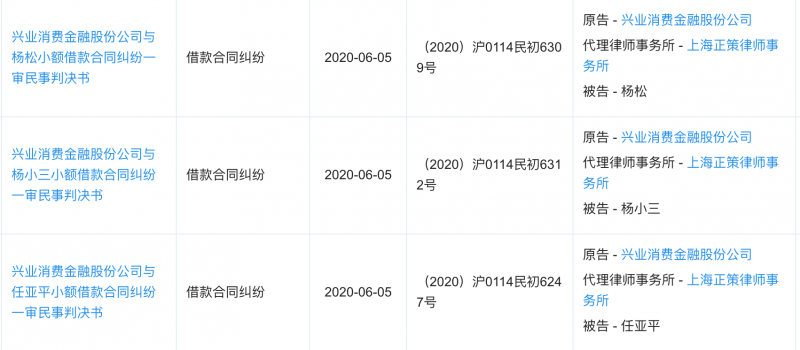 催收加速！中银、捷信、兴业、中邮、华融等起诉数万借款人