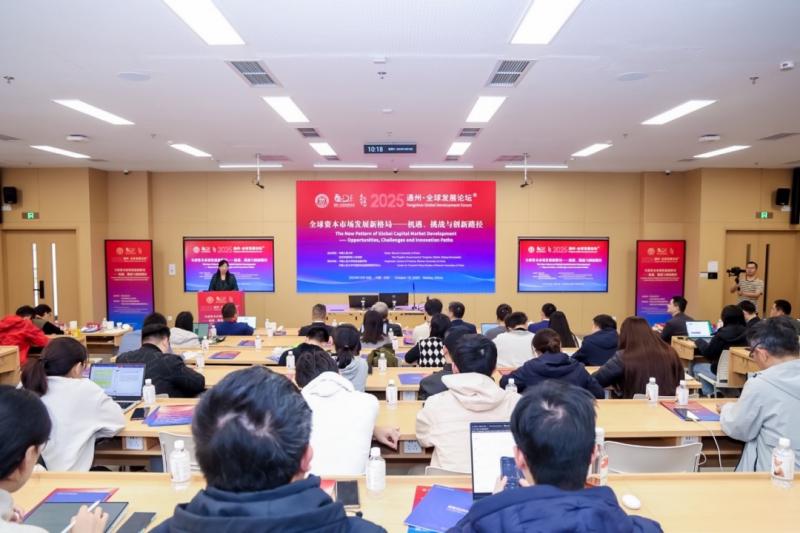 通州·全球发展论坛分论坛三隆重举行，专家热议全球资本市场发展新格局