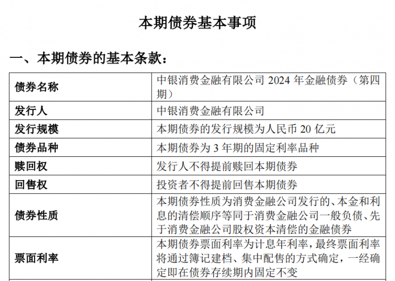 消金公司密集发行金融债，利率越来越低